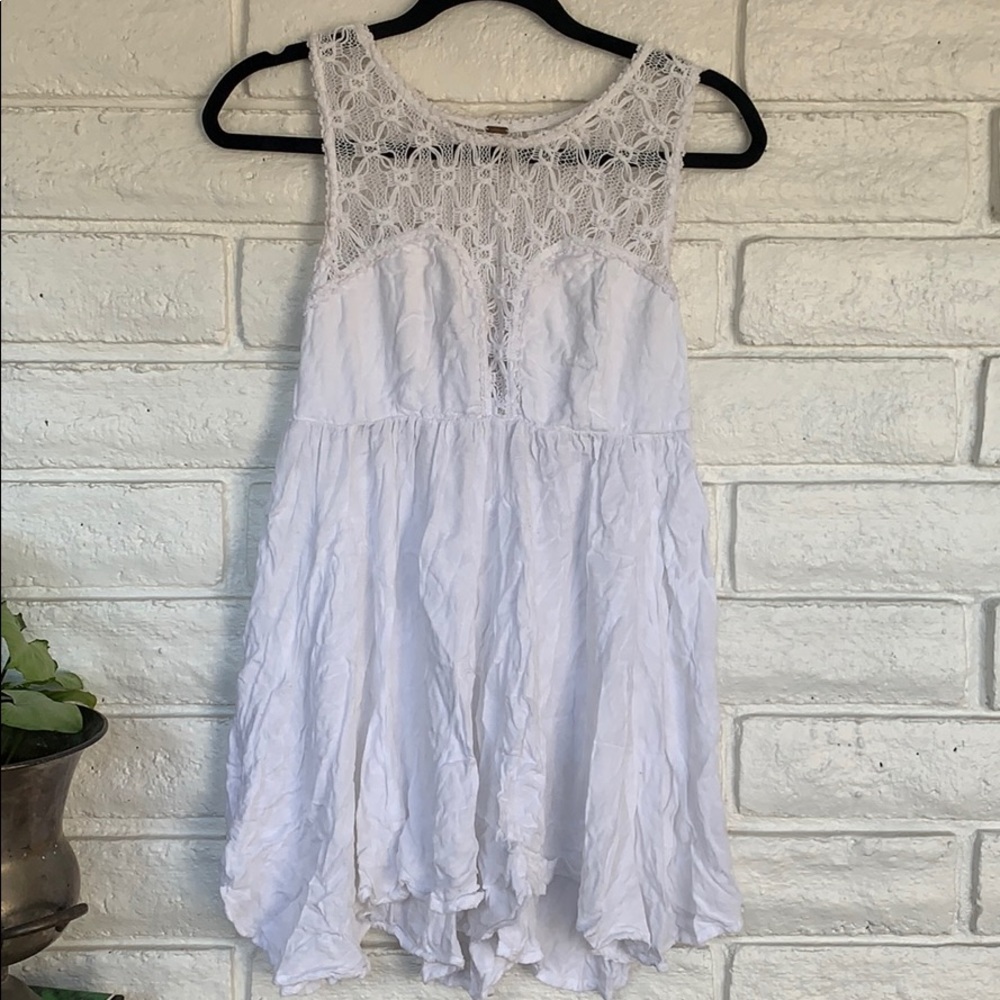 FREE PEOPLE - Lace Tunic Dress
